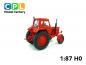 Preview: Traktor Belaruss MTS 80L kleine Kabine rot Bj 1982